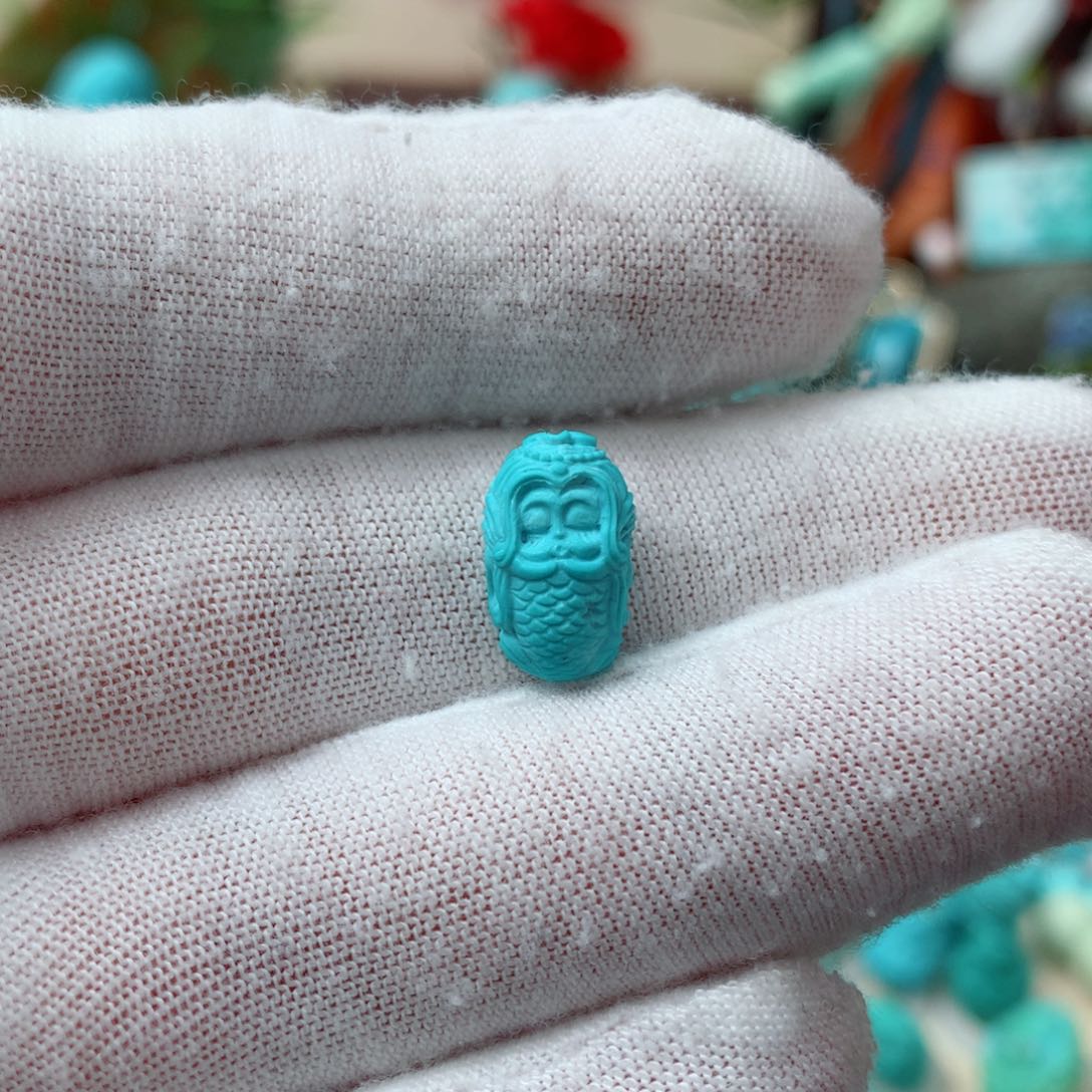 绿松石珠宝奇石未镶嵌