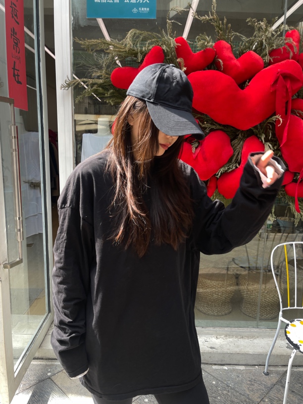 NO退换-无一物 简约大大的T恤