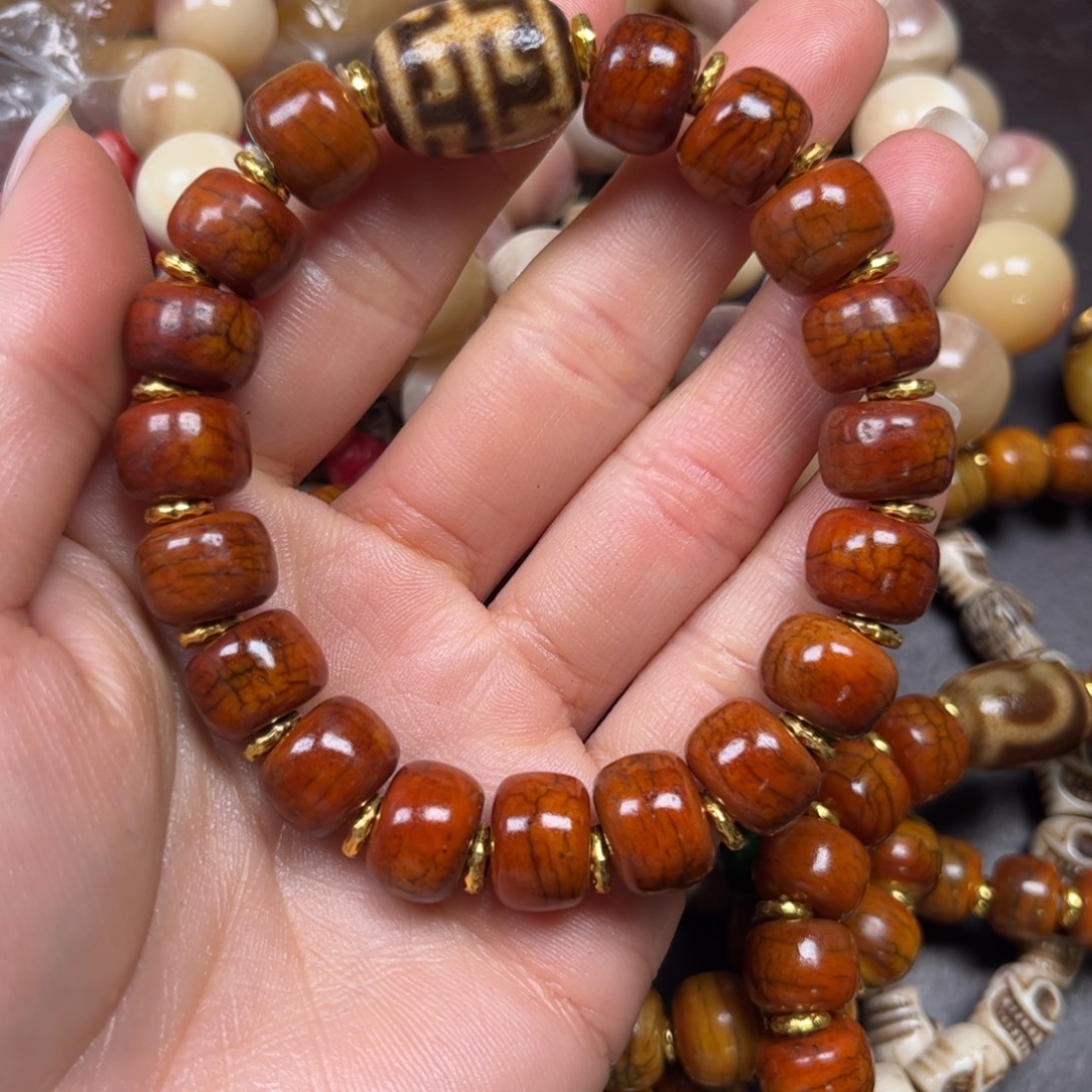 手串/手链驼骨编号205尺寸1.2