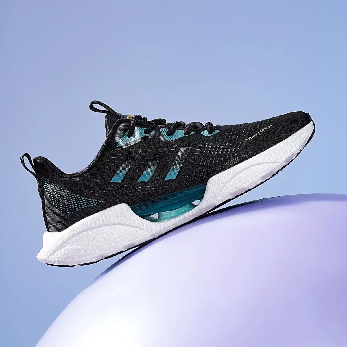 休闲运动真爆幻震轻跑男女同款鞋BL25881【小猪1】q