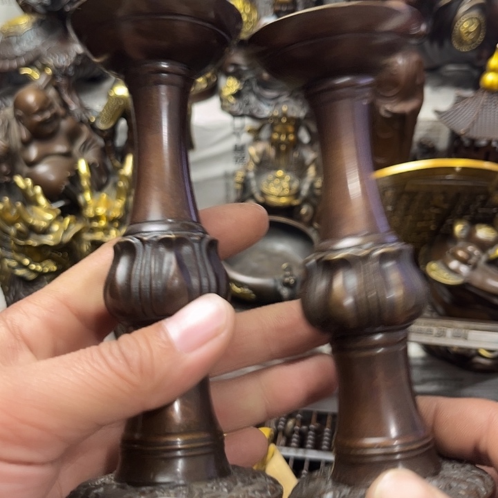 顺顺利利，铜器摆件