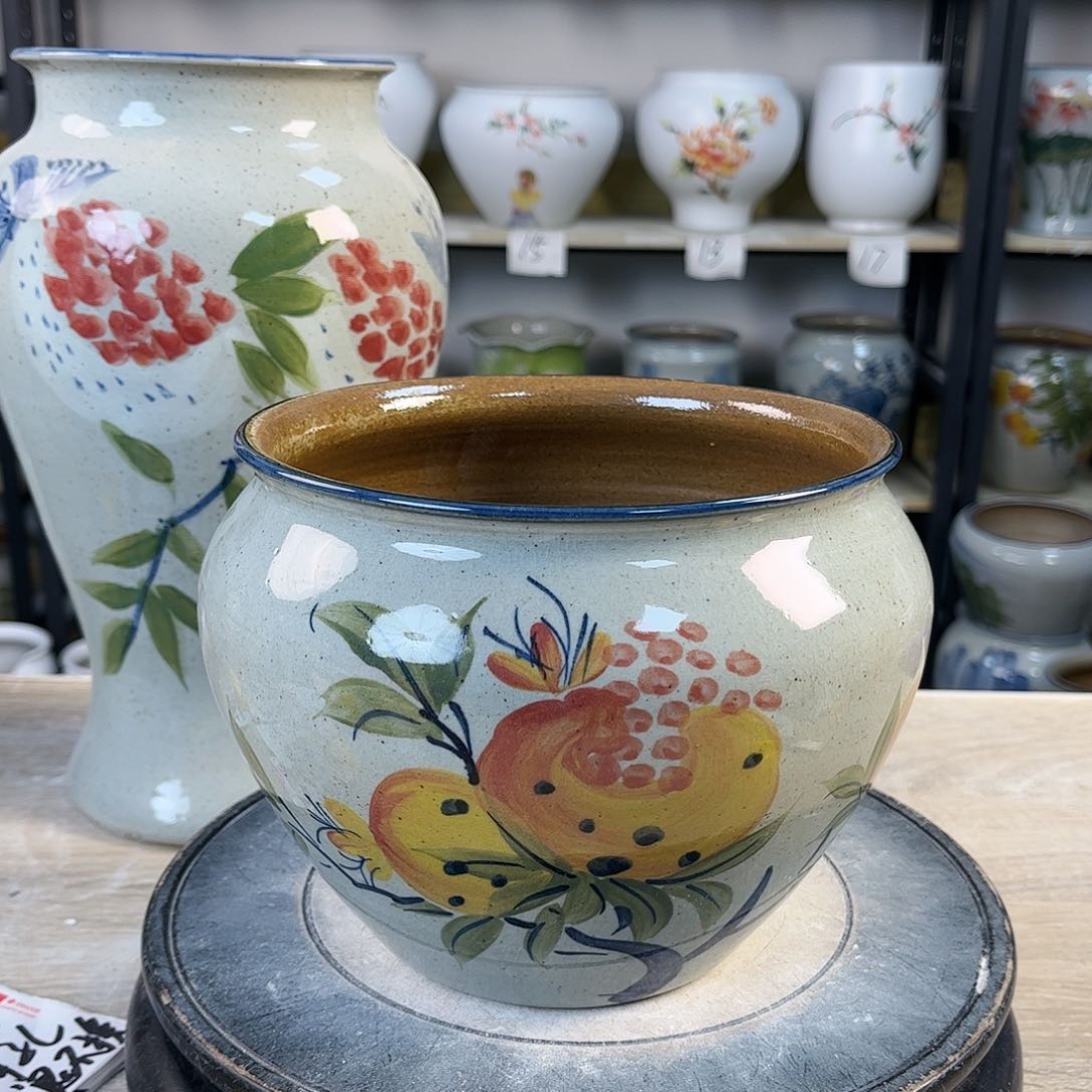 罐1wx景德镇陶瓷花盆