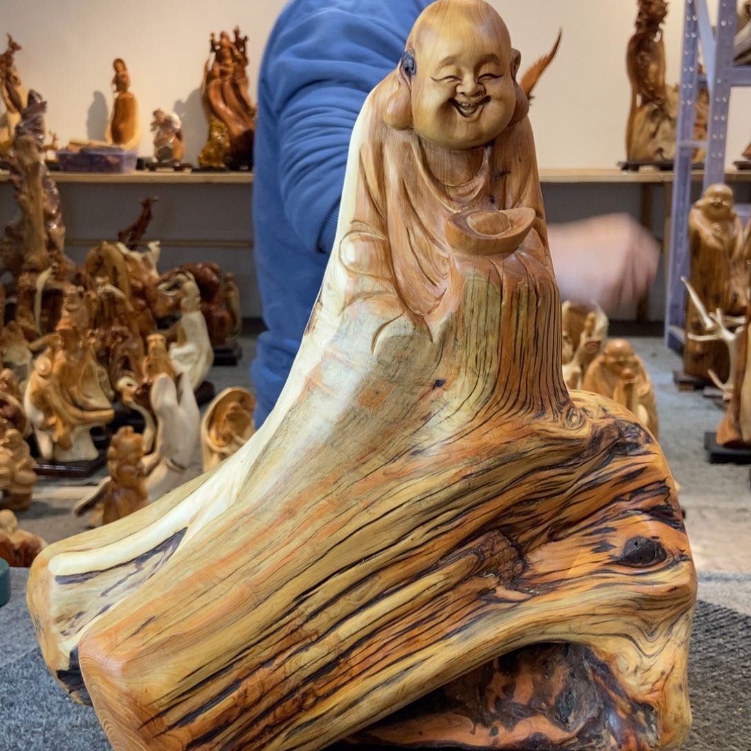 柏木（崖柏）太行崖柏根雕摆件