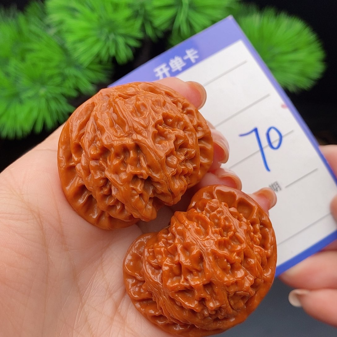 文玩核桃把件41宫灯70