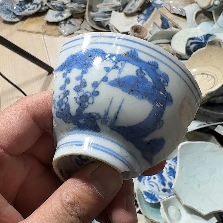 瓷片瓷片标本，顺丰包邮