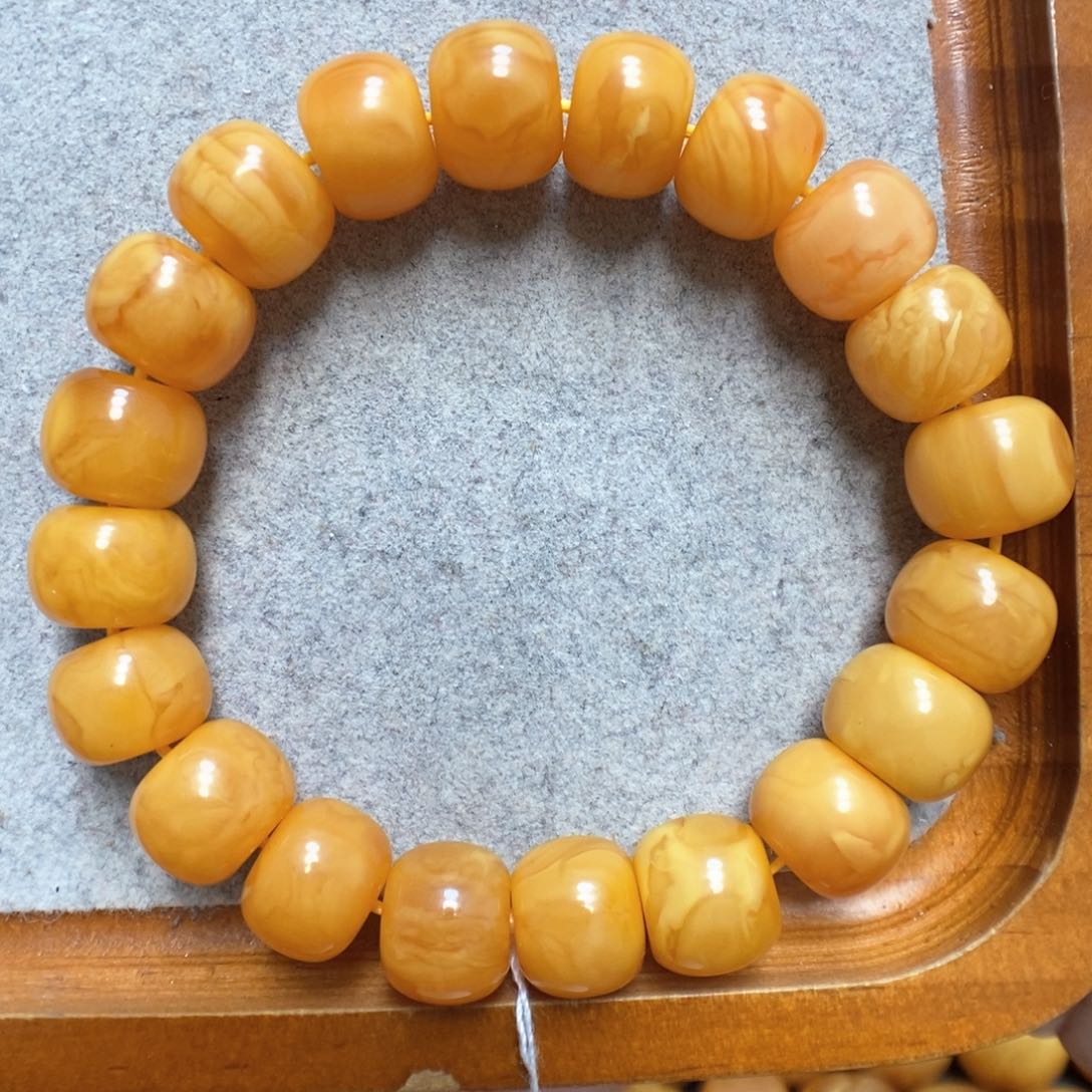 蜜蜡手串未镶嵌蜜蜡手串