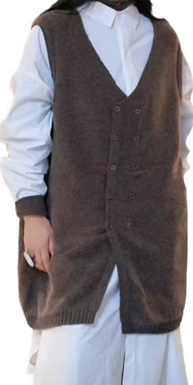 【楠姐姐定制款】雪国文艺背心 T6531