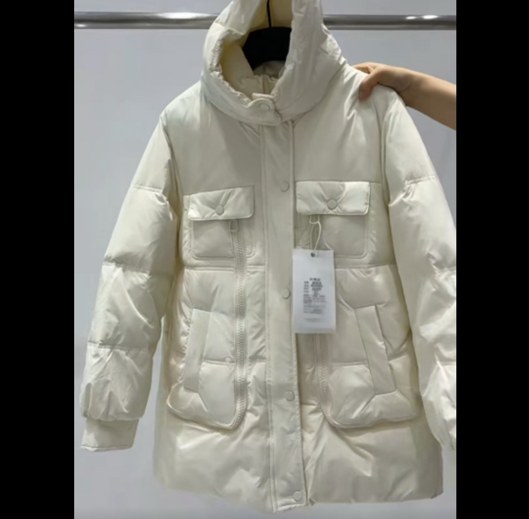 【小白姐姐】6609（羽羽）拉链设计款百搭保暖外套