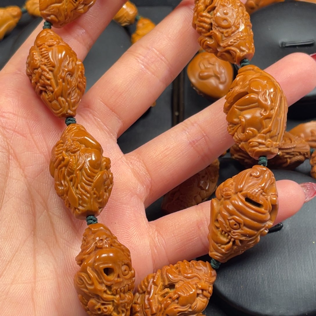 手串/手链橄榄核1.8钟馗捉鬼橄榄核