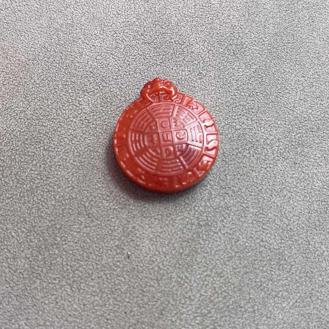 石***榴南红玛瑙未镶嵌颈饰