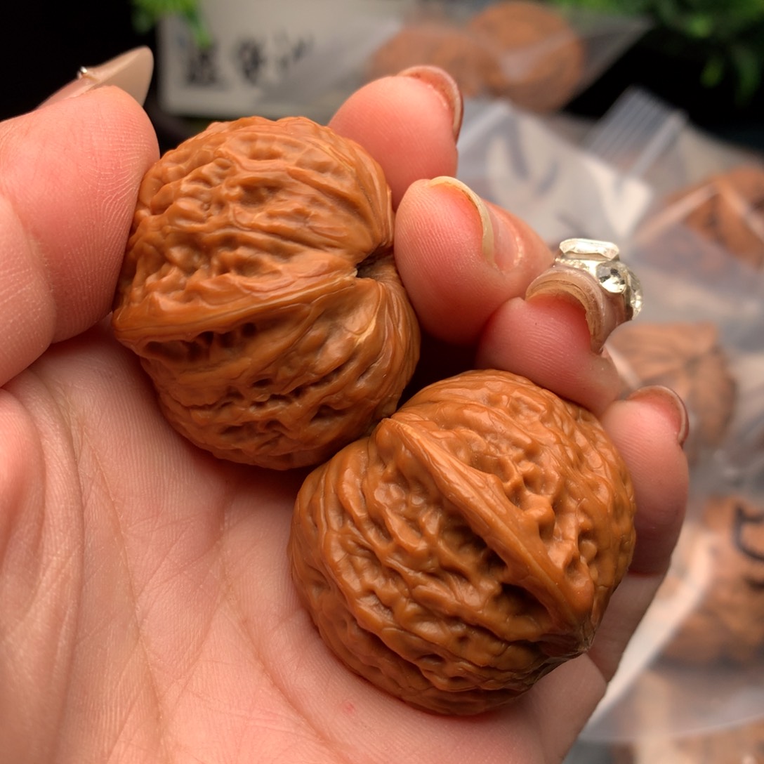 文玩核桃把件壮*铁锤74