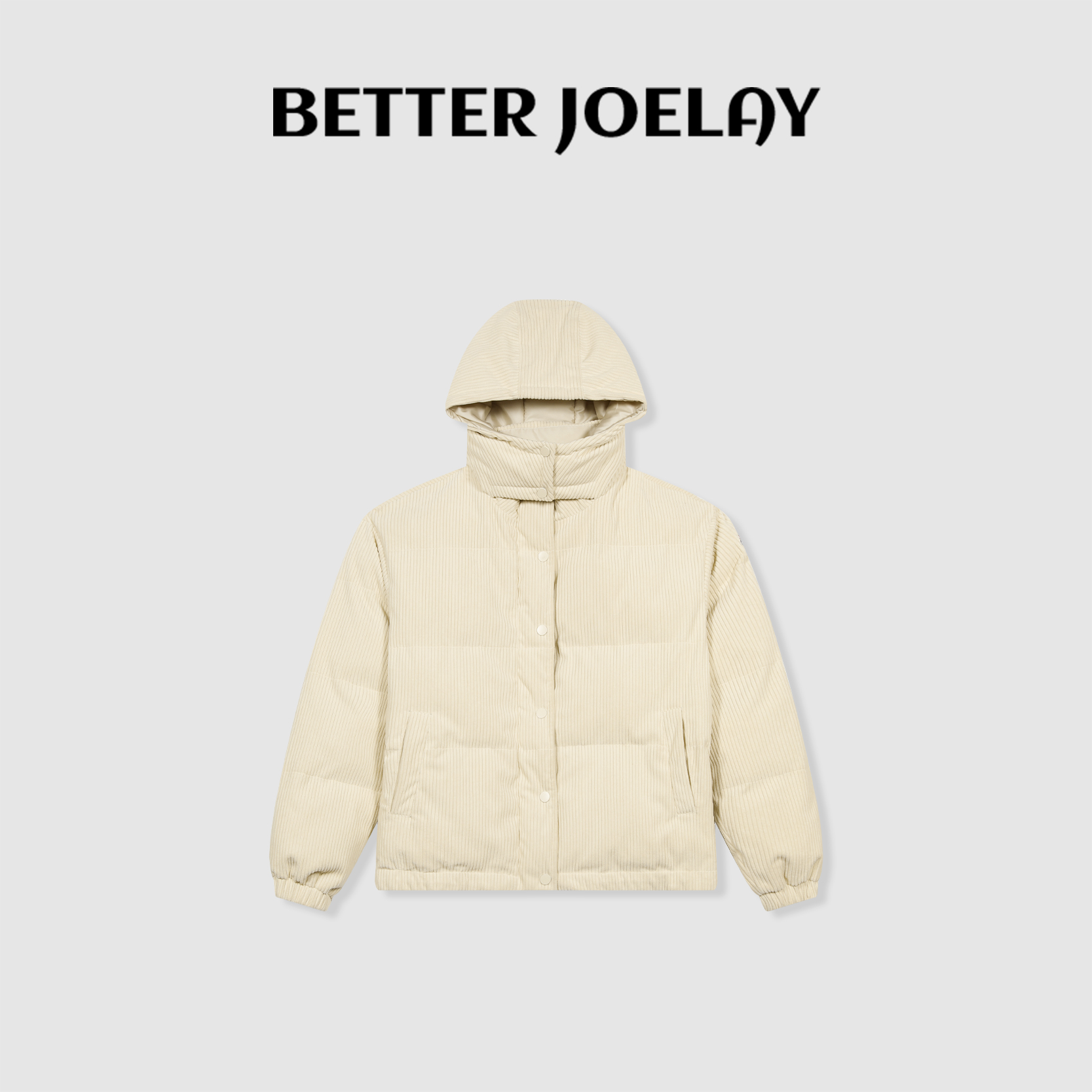 BETTER JOELAY-【丘山暮色】时尚潮流百搭保暖棉服厚款洋气Z4309