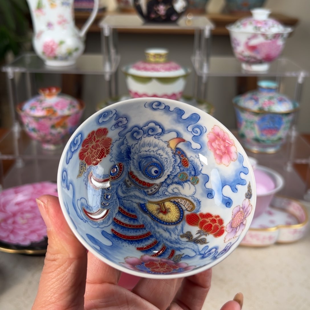 纯手工手绘 高端茶器