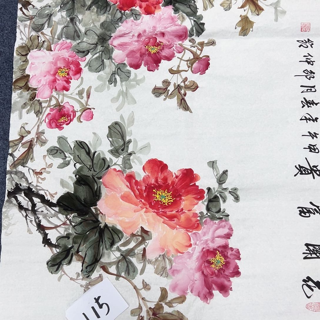 国画手绘国画作品