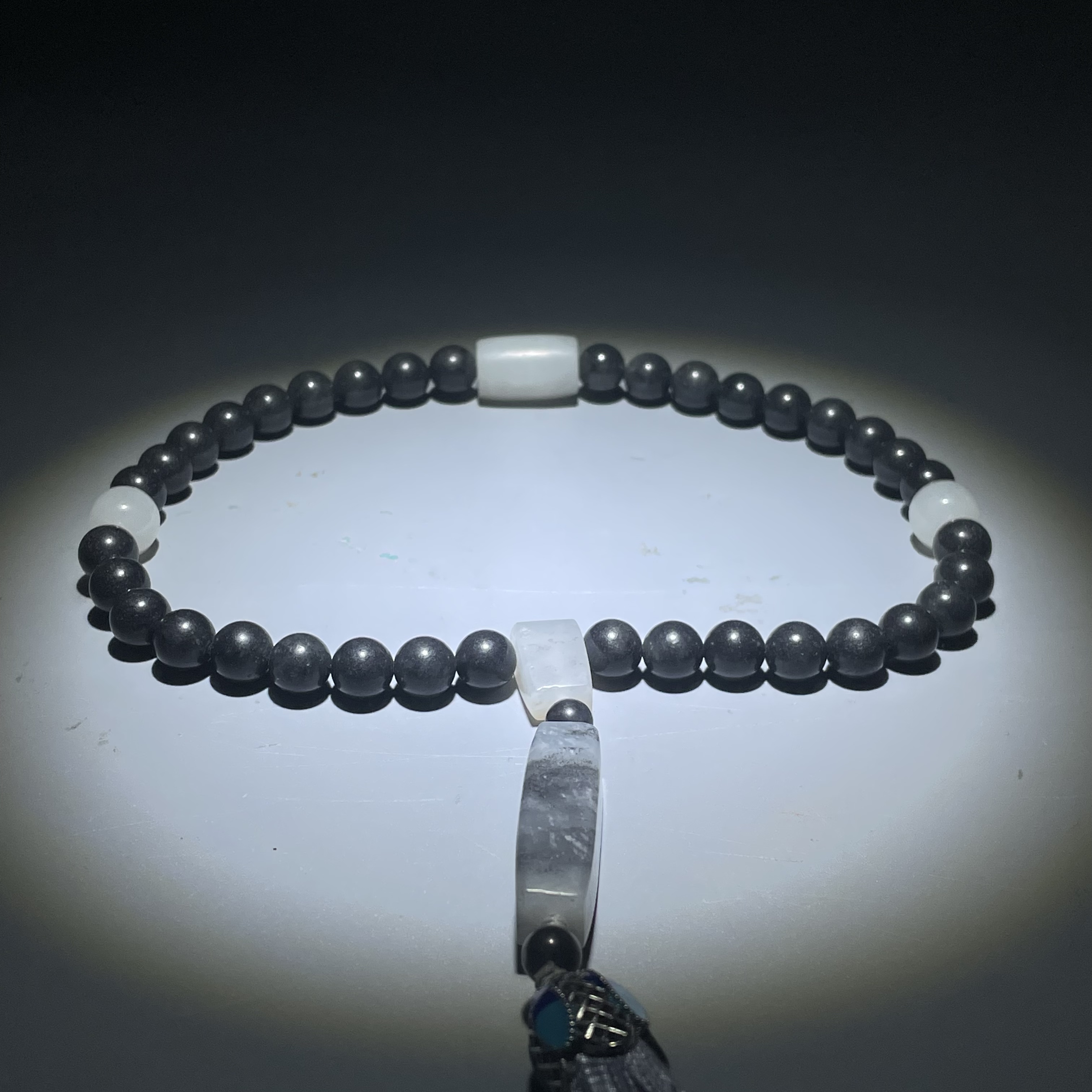 当代-和田玉意境青花手持2505010008