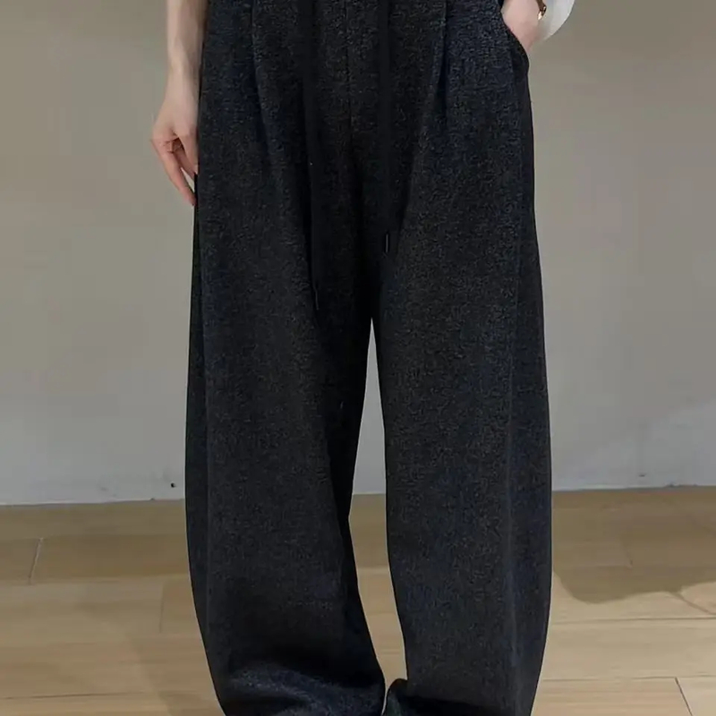 小涂豆家褶皱香蕉裤