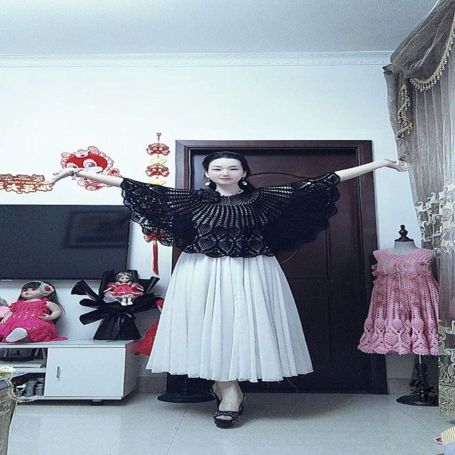 祝福家菠萝系列11斗篷视频教程