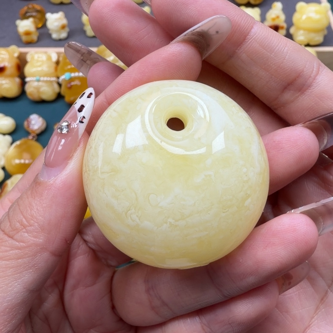 蜜蜡未镶嵌裸石蜜蜡