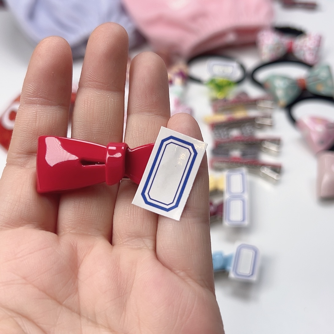 韩国儿童发夹红色