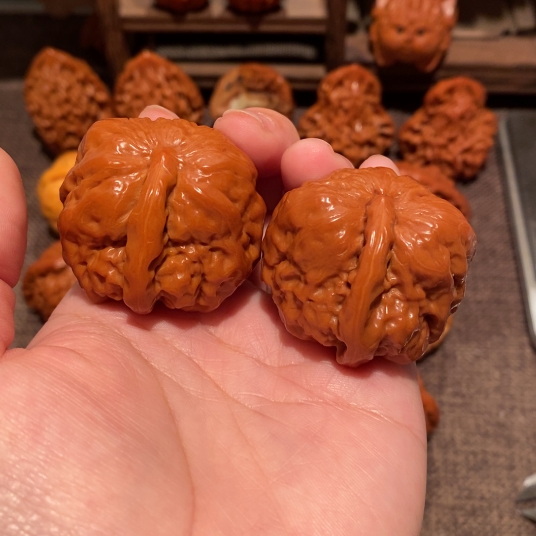 文玩核桃吊坠一帆风顺729