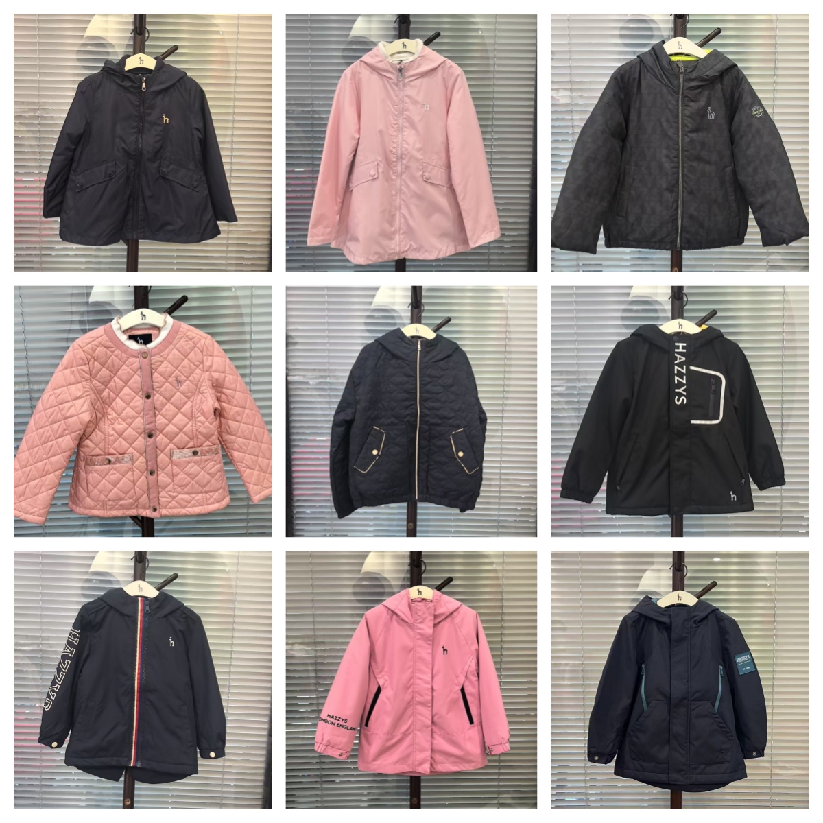 【HZ撤柜】儿童三防风衣棉服轻奢简约时尚休闲秋加厚冬童装外套