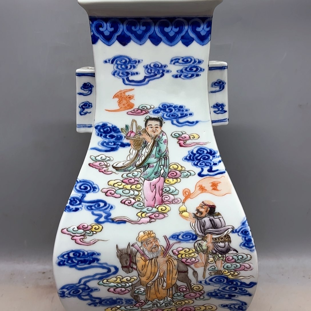 摆件预**足精品陶瓷工艺美术品摆件