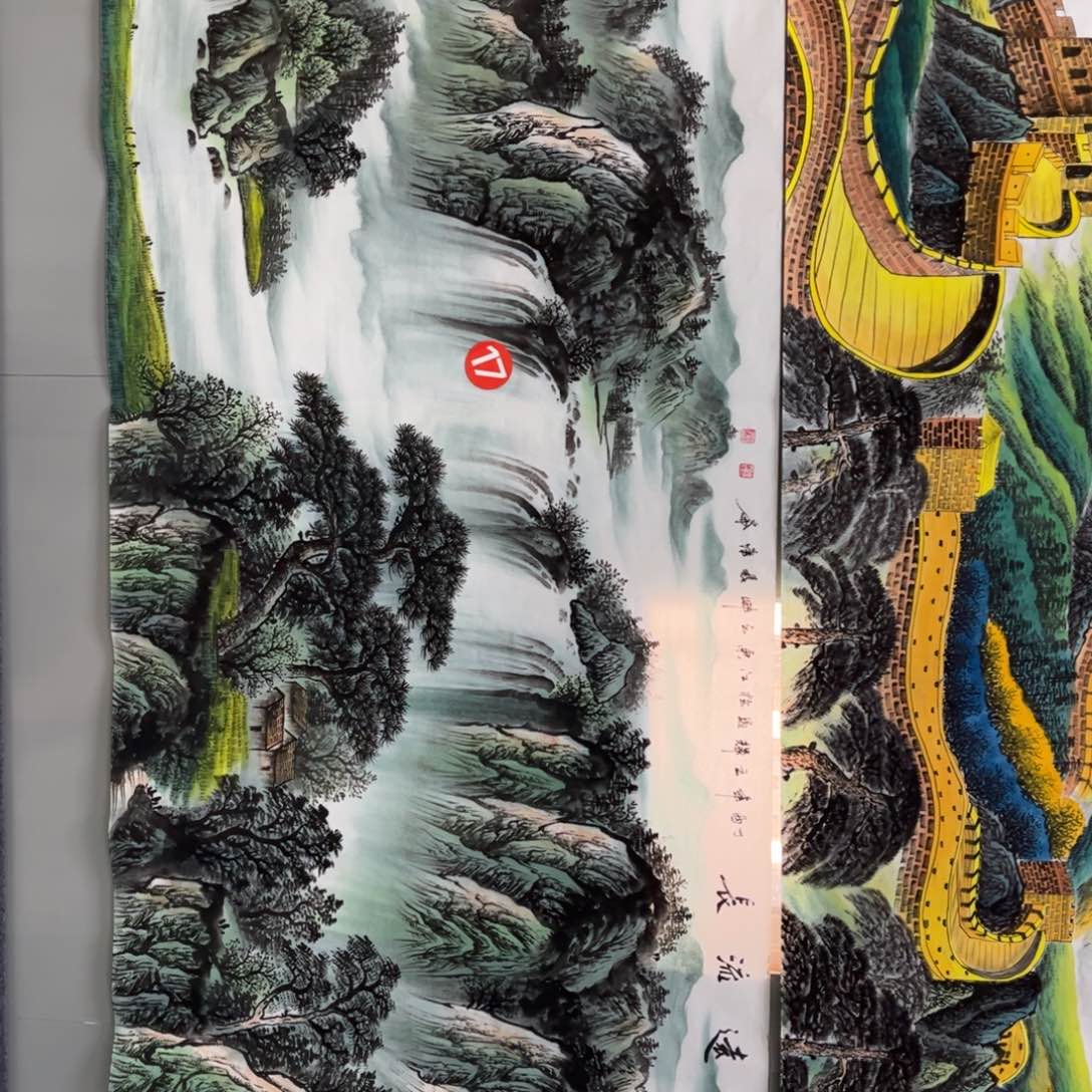 国画蓝**洋我的小伙伴都是这样