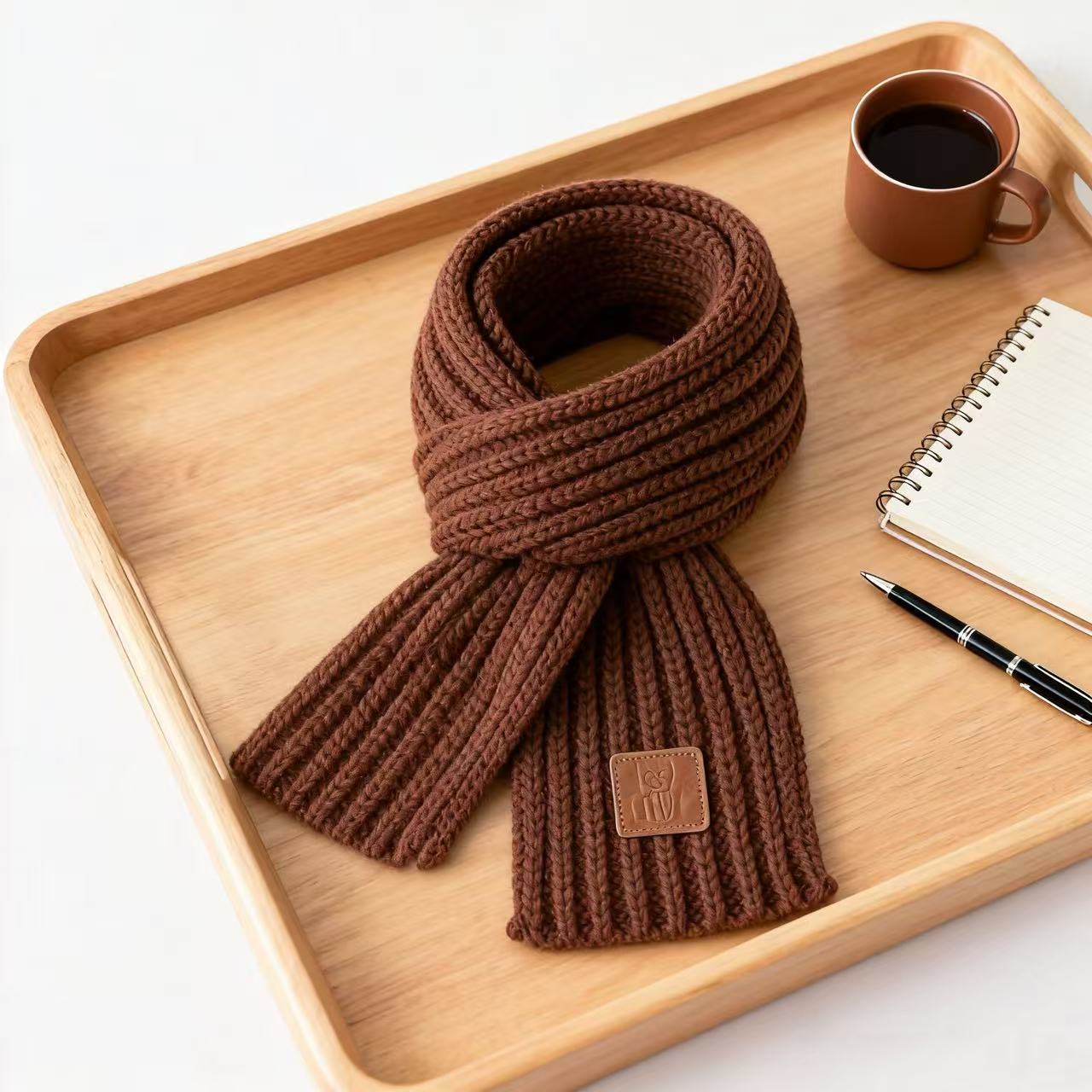 【澄澄一家】儿童围巾秋冬季宝宝围脖韩版男童女童可爱针织围巾