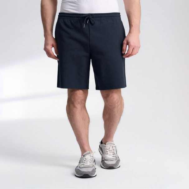 诺帝卡 经典百搭针织短裤-232KO32204NV