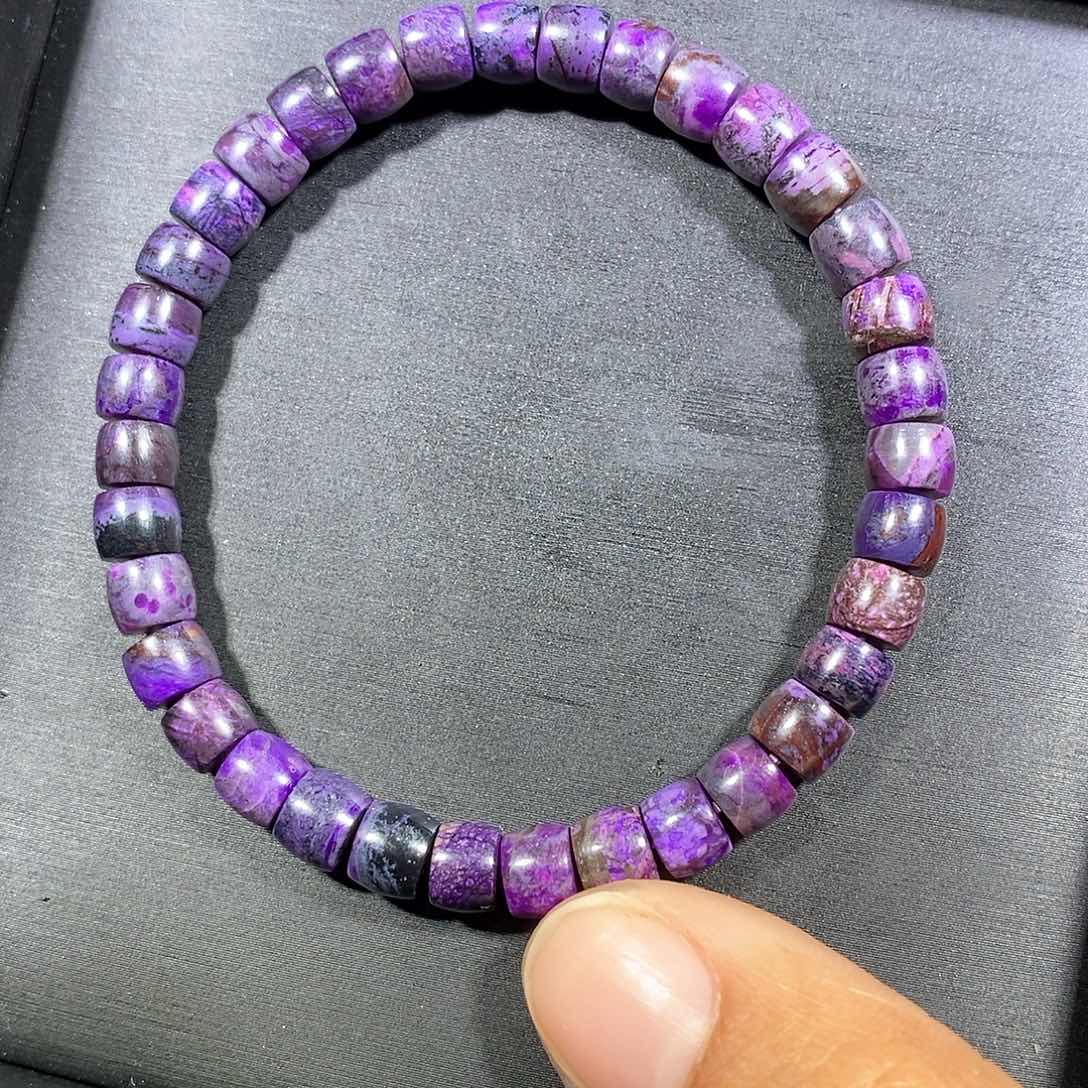 苏纪石（舒俱来）未镶嵌南非老矿舒俱来直切单圈