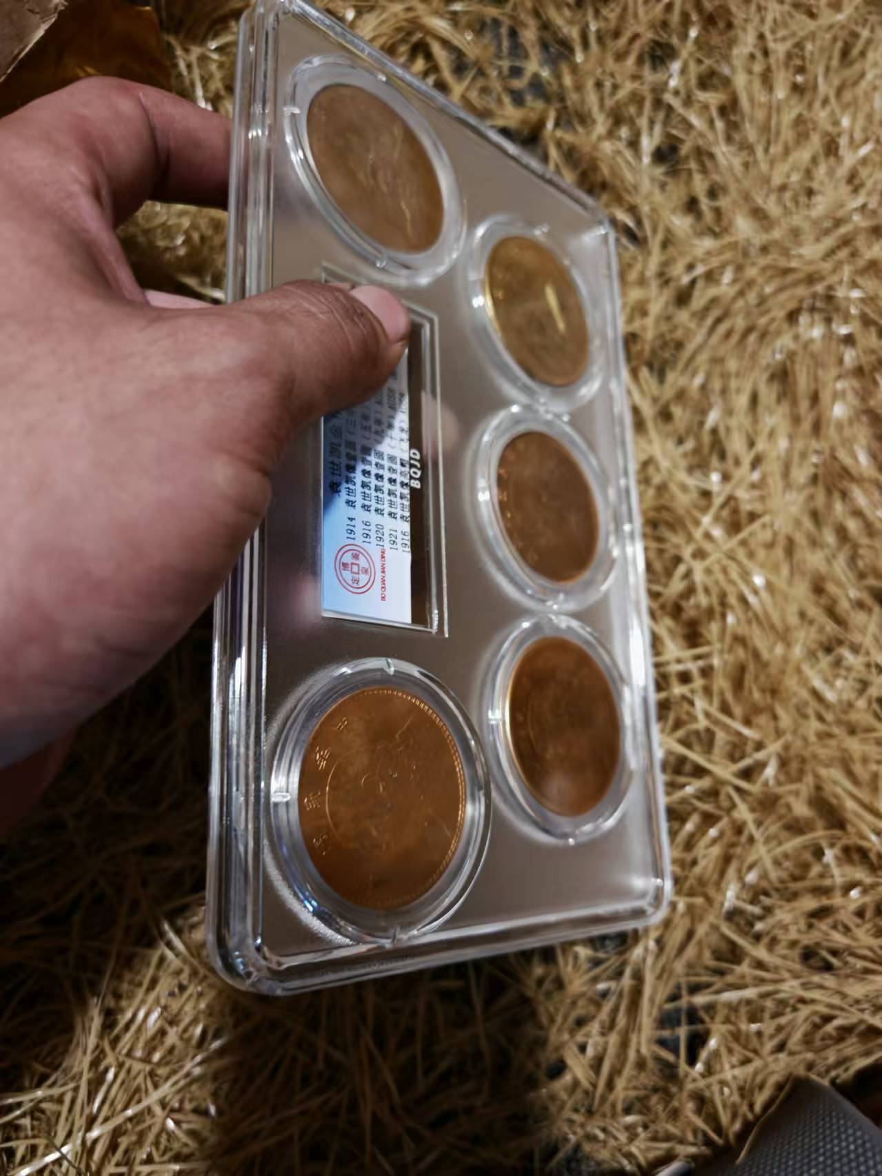 家居饰品  黄五个圆圆 流水家居摆件仿古工艺品