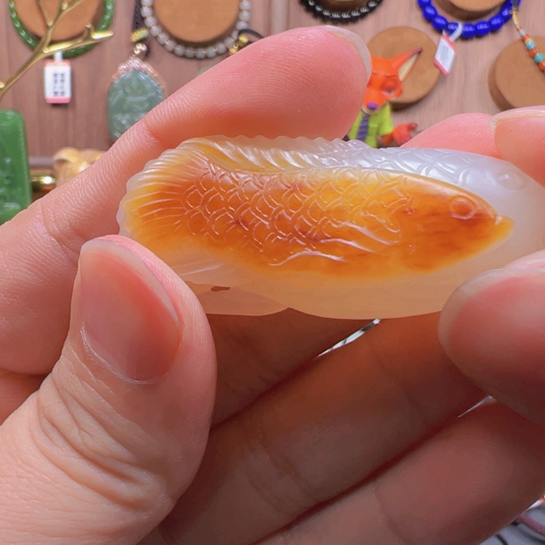 吊坠(不含链)未镶嵌和田玉人**丑XJH00085