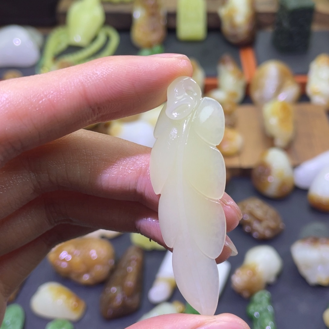 颈饰未镶嵌和田玉用****7