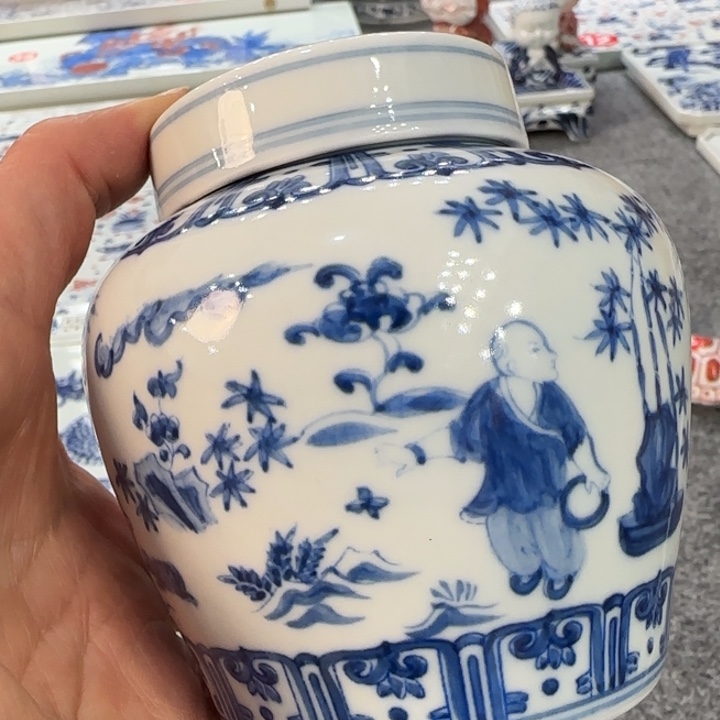 【闪购商品】景德镇手工手绘茶盘