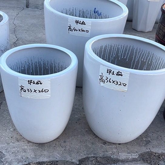 红陶陶瓷花盆默认瑕疵