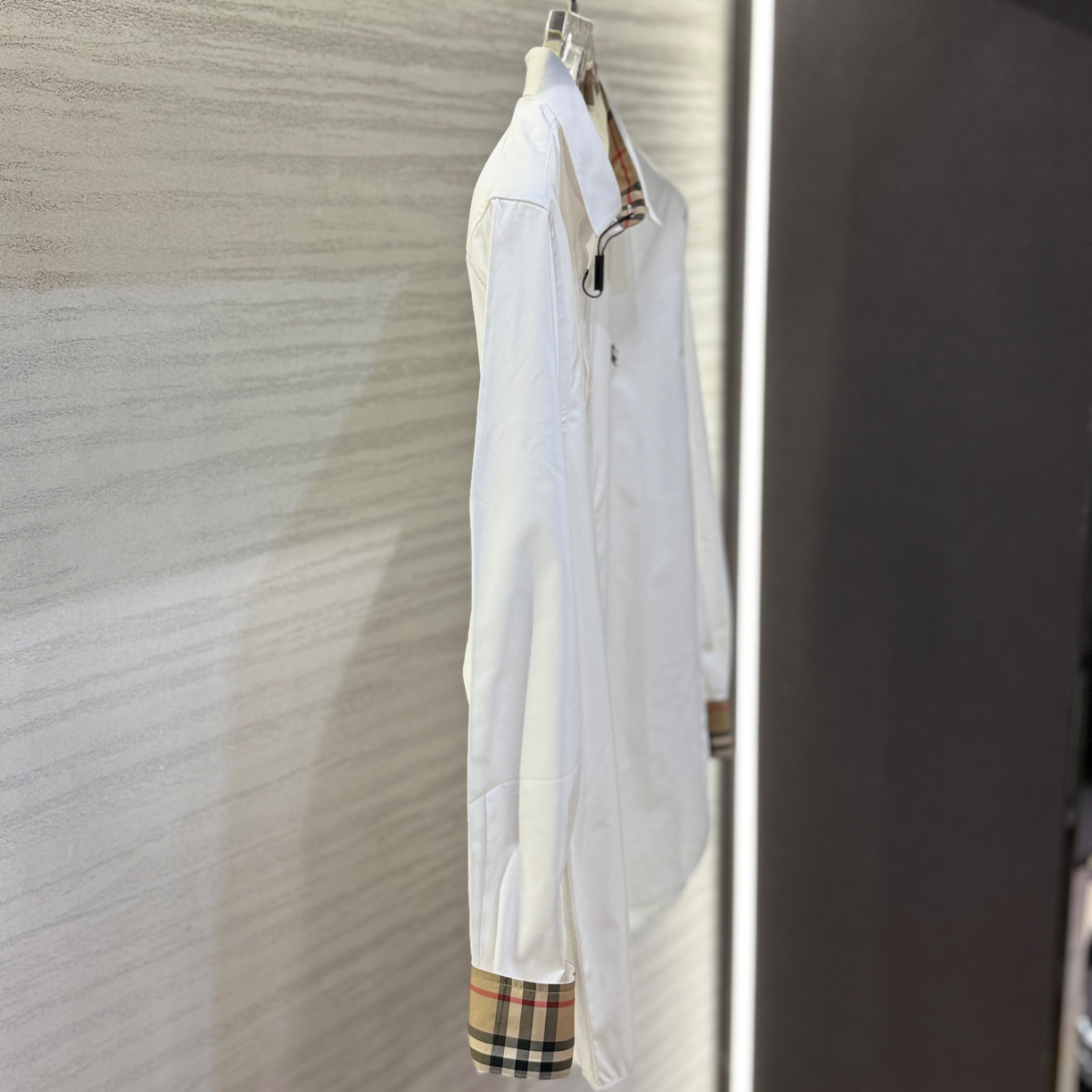 2025秋季新款刺绣经典百搭商务休闲男女同款长袖衬衫衬衣