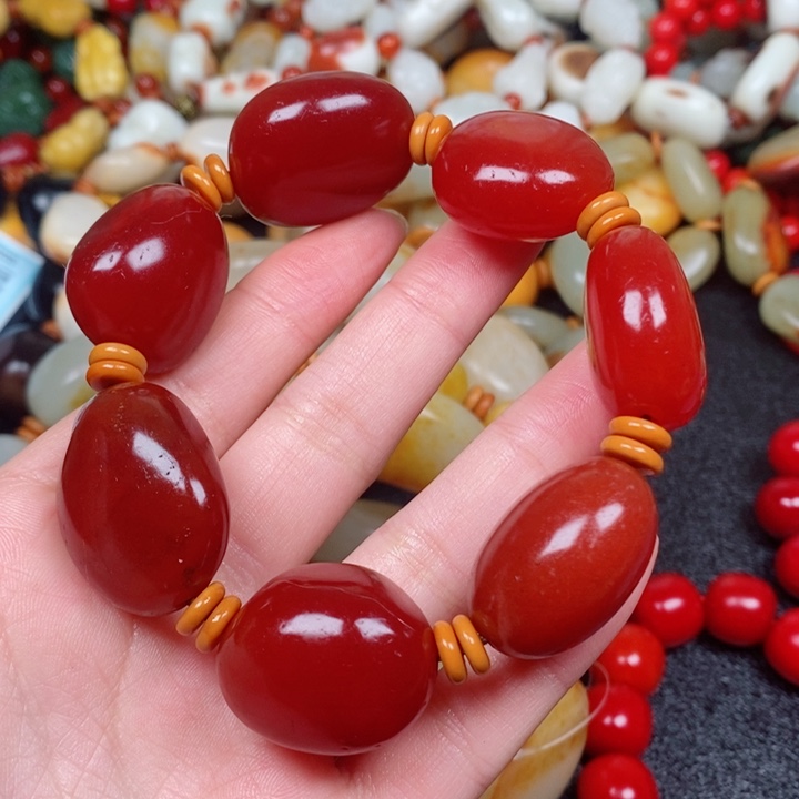 和田玉颈饰未镶嵌天**鼠