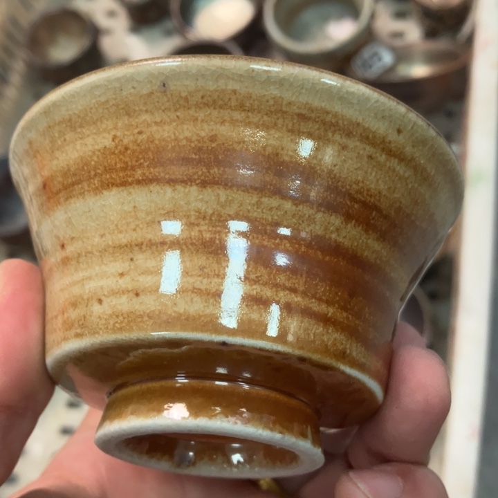 柴烧杯子宝瓶大放漏