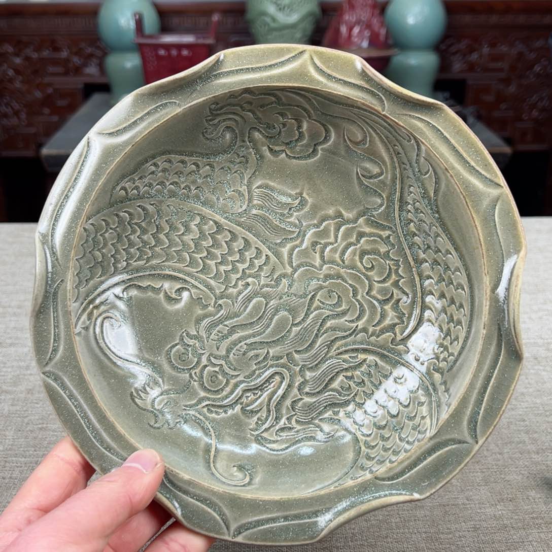 瓷片正能量陶瓷艺术品