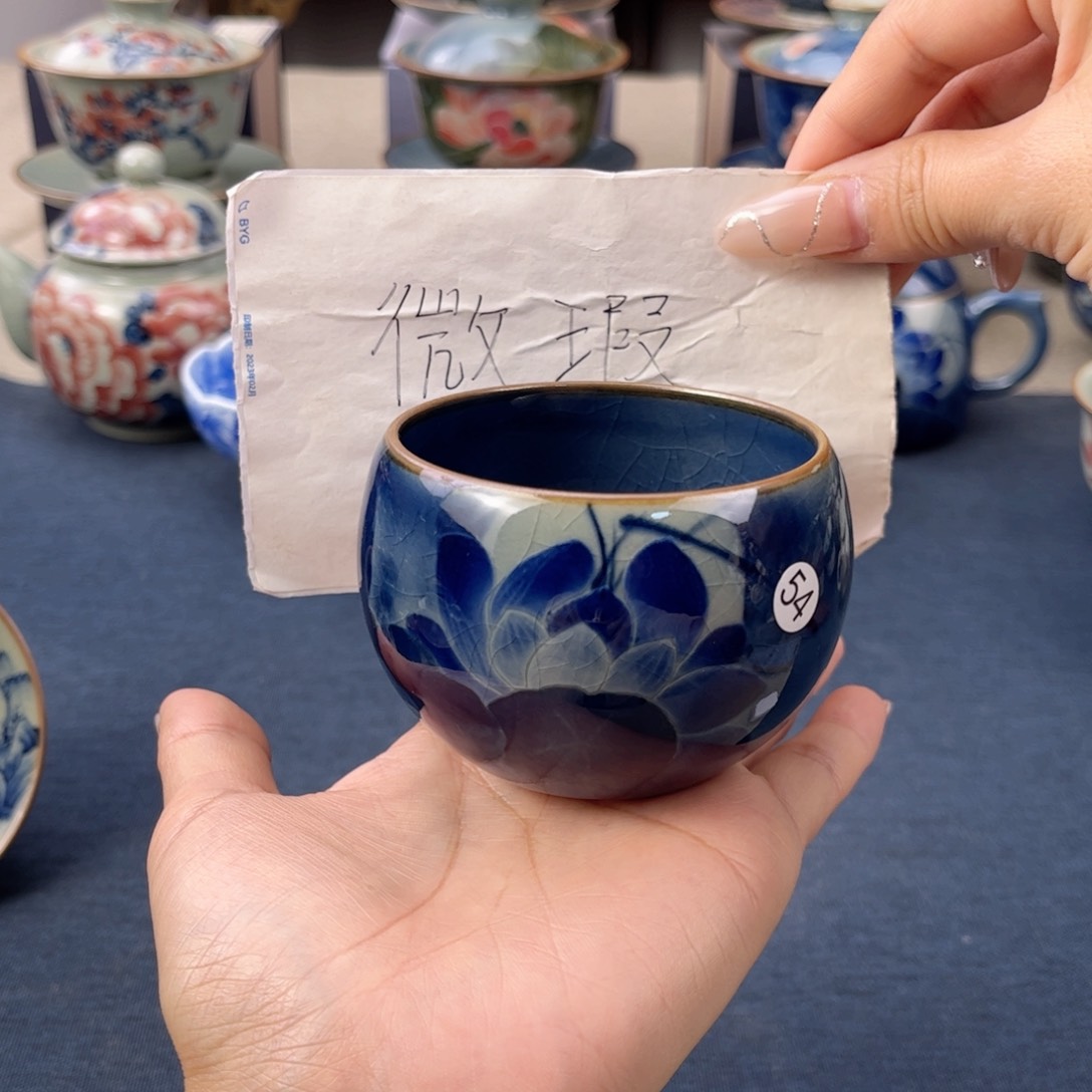 杯景德镇手绘手工茶具