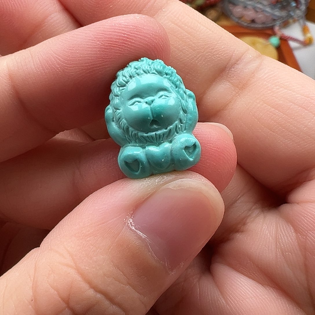绿松石未镶嵌吊坠(不含链)