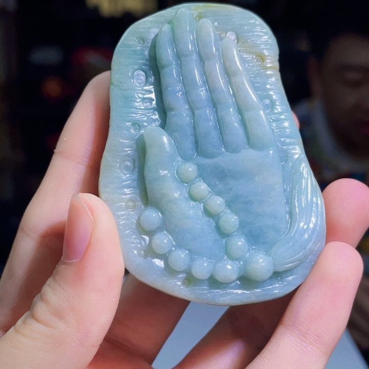 翡翠未镶嵌吊坠(不含链)A25
