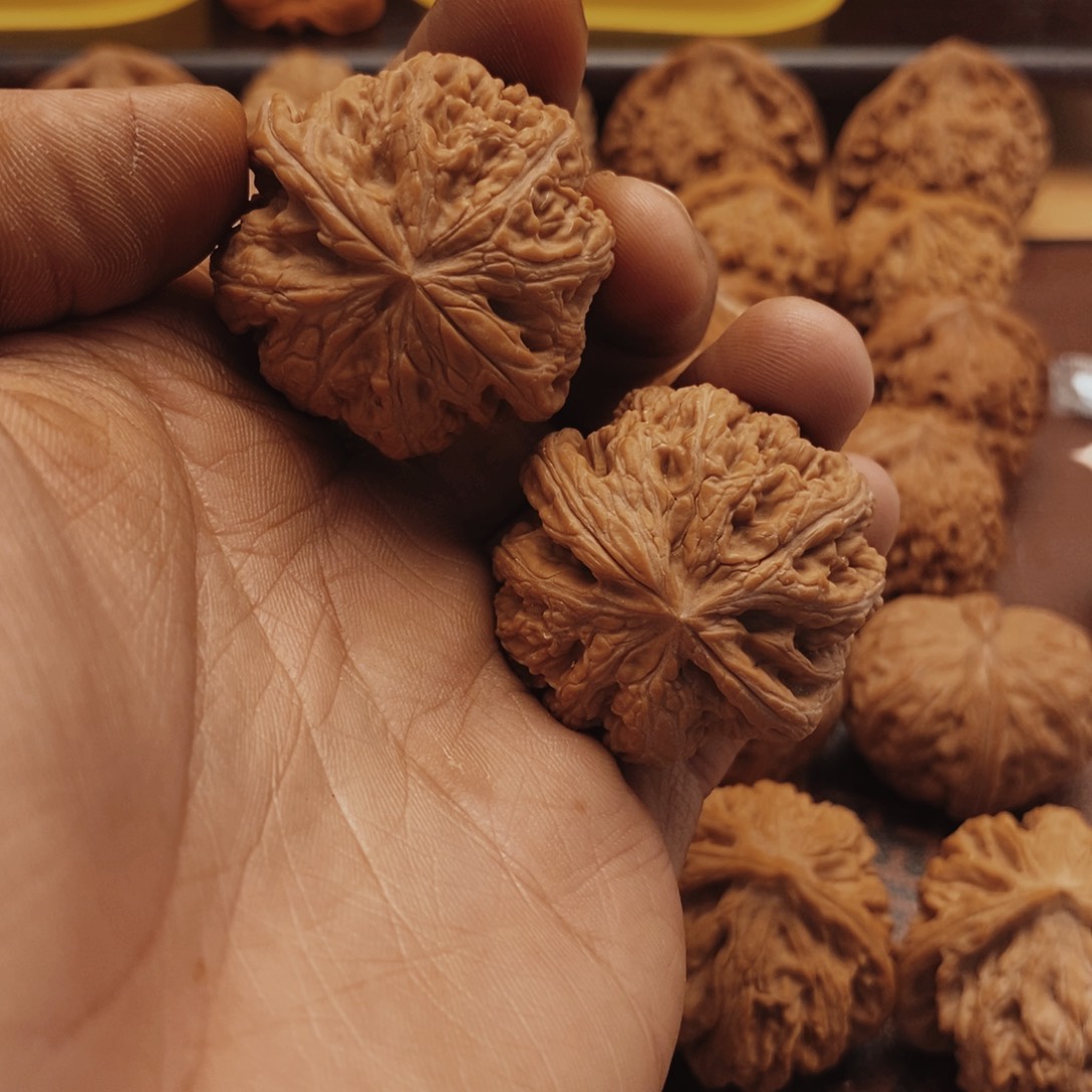 把件文玩核桃39尺寸粗筋全品