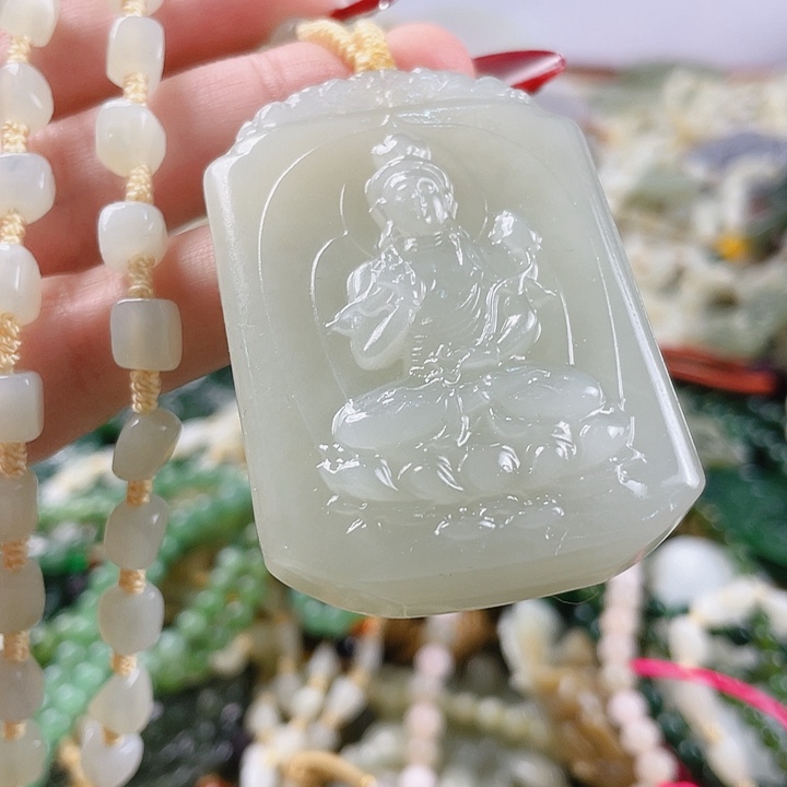 未镶嵌和田玉挂件