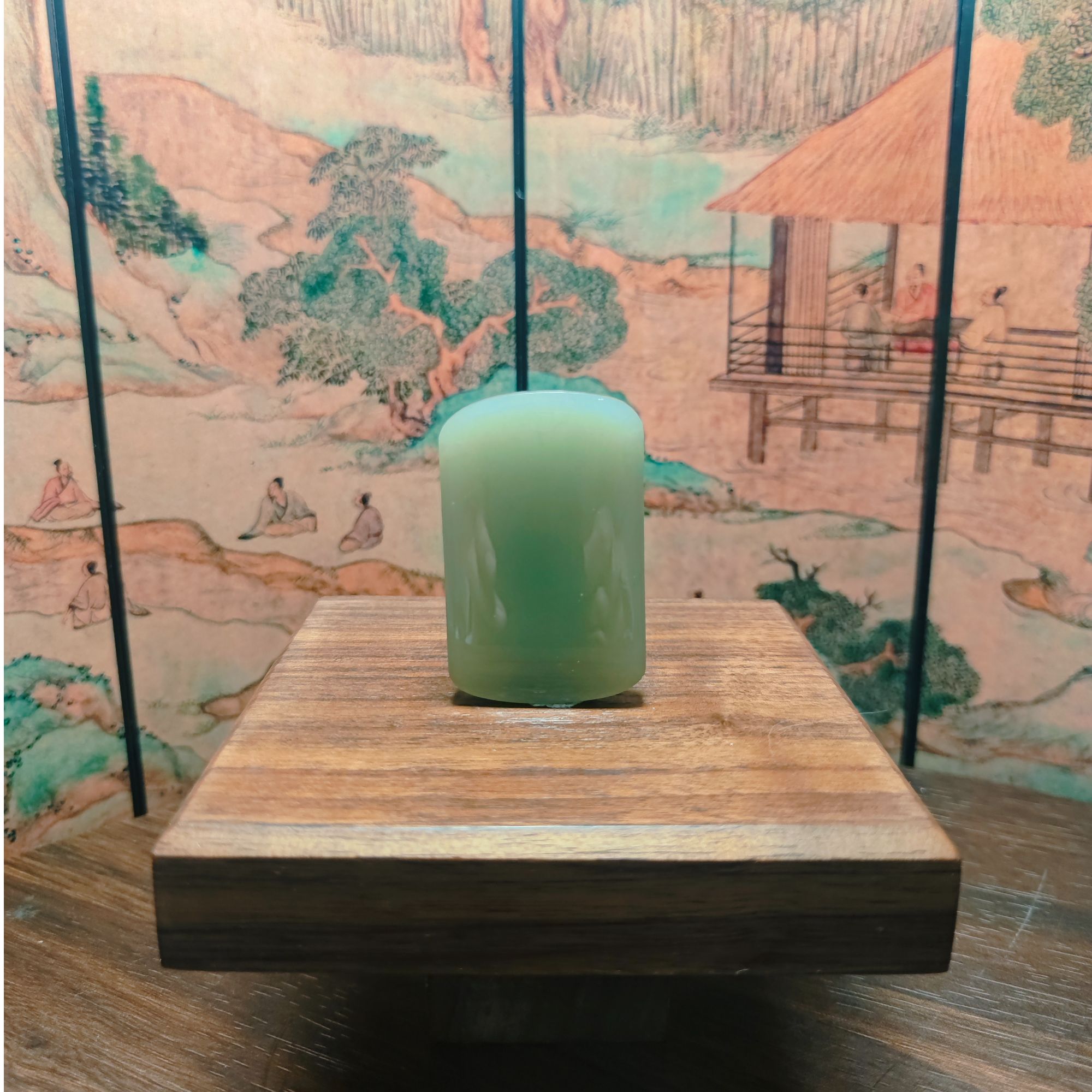 V和田玉无事牌吊坠0923