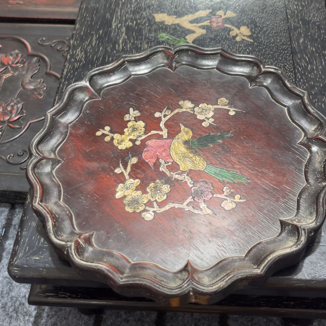 木非洲紫檀木雕牌匾挂匾