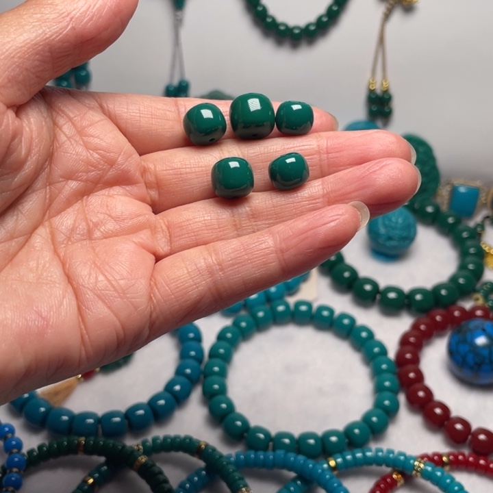 石材?****鶴卡10老油绿