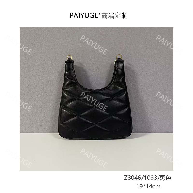 Z3046/1033/黑色 Paiyuge高端订制女士手提单肩斜挎包2014