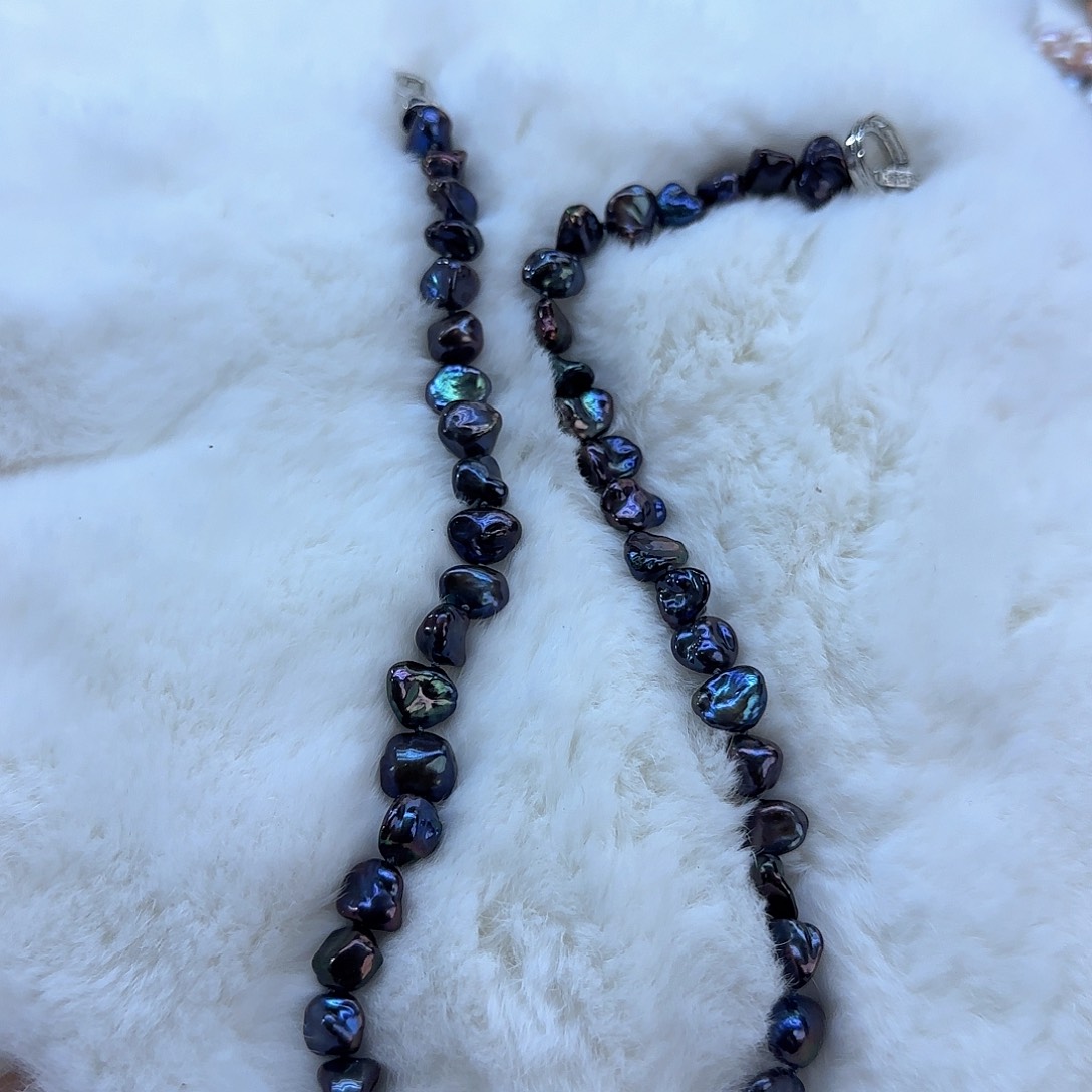 未镶嵌项链定制919淡水珍珠