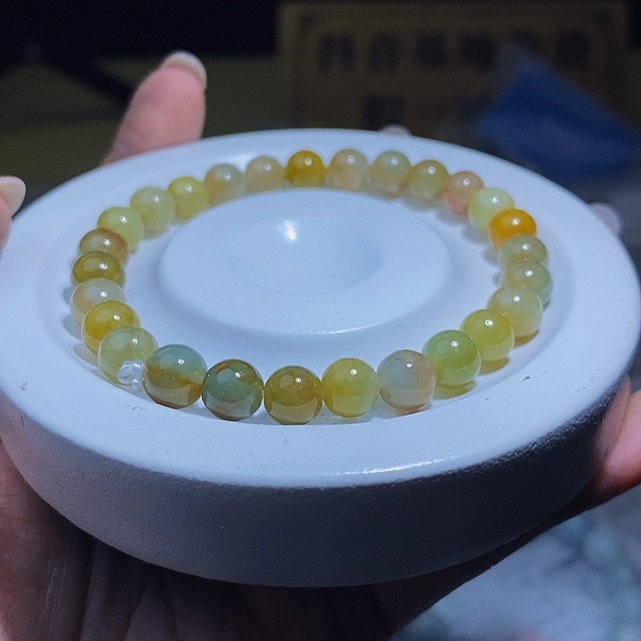 未镶嵌手串翡翠天然缅甸A货翡翠7.3